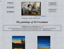 Tablet Screenshot of jgfreedman.com